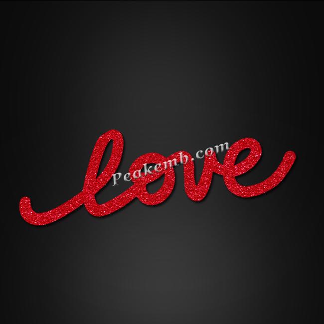 vinyl love letters iron on heat transfer 8 vinyl love letters iron on heat transfer - Image 6