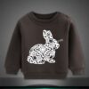 wholesale white rabbit heat iron on transfer 1 Peakxf 2103058 6