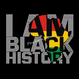black history custom printed heat t …