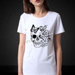skull heat press transfers wholesal &hellip;
