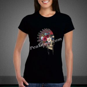 wholesale skull screen print heat t &hellip;