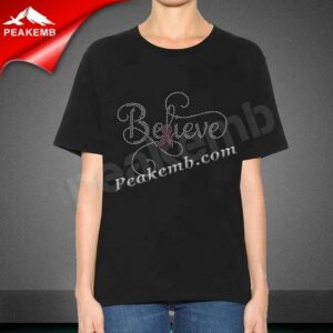 Rhinestone believe breast cancer aw &hellip;