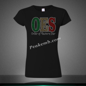 Bling Iron On OES Letters Rhineston &hellip;