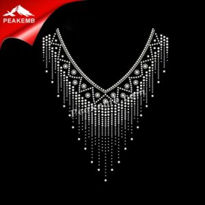 Bling Bling Neckline Rhinestone Tra &hellip;