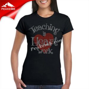 Teacher Teaching Thing Rhinestone H …