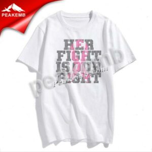 Her Fight is Our Fight Rhinestone T …