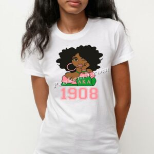 Heat Press Sorority AKA 1908 Afro G &hellip;