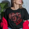 Iron on Love DELTA Rhinestone Glitter Heat Transfer Design 2 Peakxf 2110106 9.5x9.1 17.