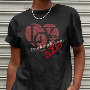 Iron on Love DELTA Rhinestone Glitt &hellip;