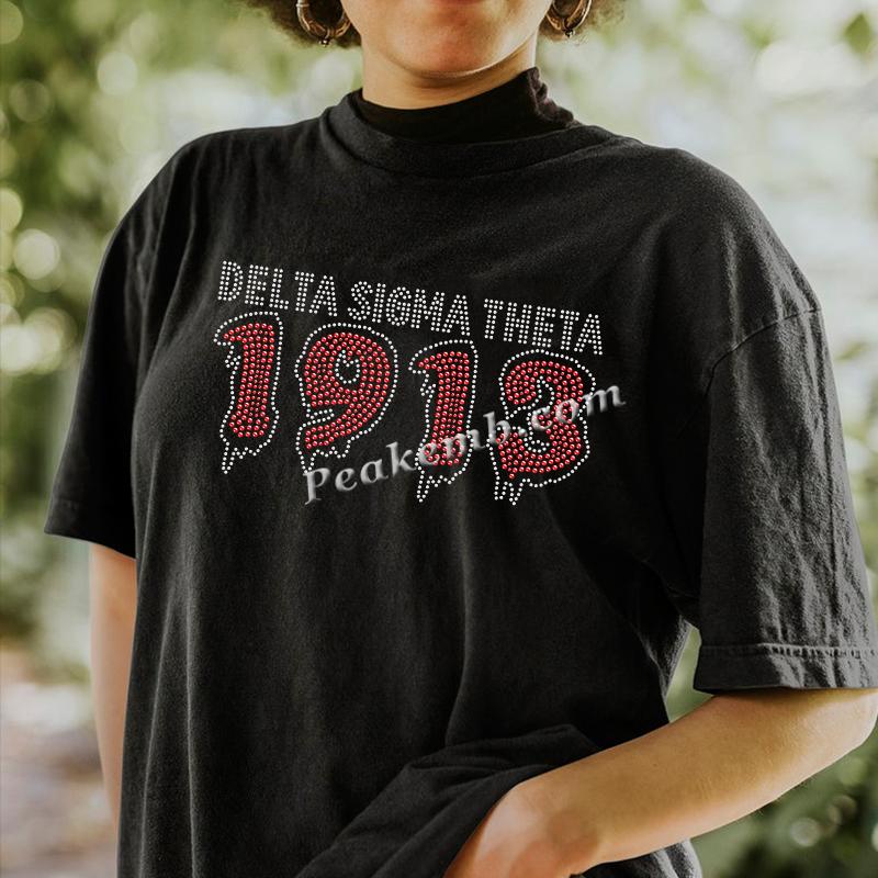 wholesale Customize 2022 Delta sigma gamma Rhinestone transfer motif 5 wholesale Customize 2022 Delta sigma gamma Rhinestone transfer motif - Image 3