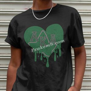 wholesale Hotfix Iron on AKA Heart  &hellip;