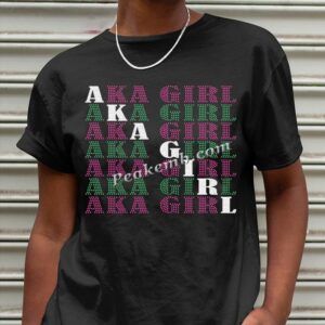 Custom AKA GIRL Rhinestone Glitter  &hellip;