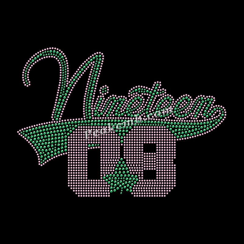 wholesale Hotfix Iron on Nineteen 1908 AKA Rhinestone T shirt Transfers 3 wholesale Hotfix Iron on Nineteen 1908 AKA Rhinestone T shirt Transfers