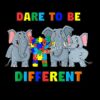 Custom Printing Dear To Be Different Autism Heat Transfers 2 Peakxf 22031713
