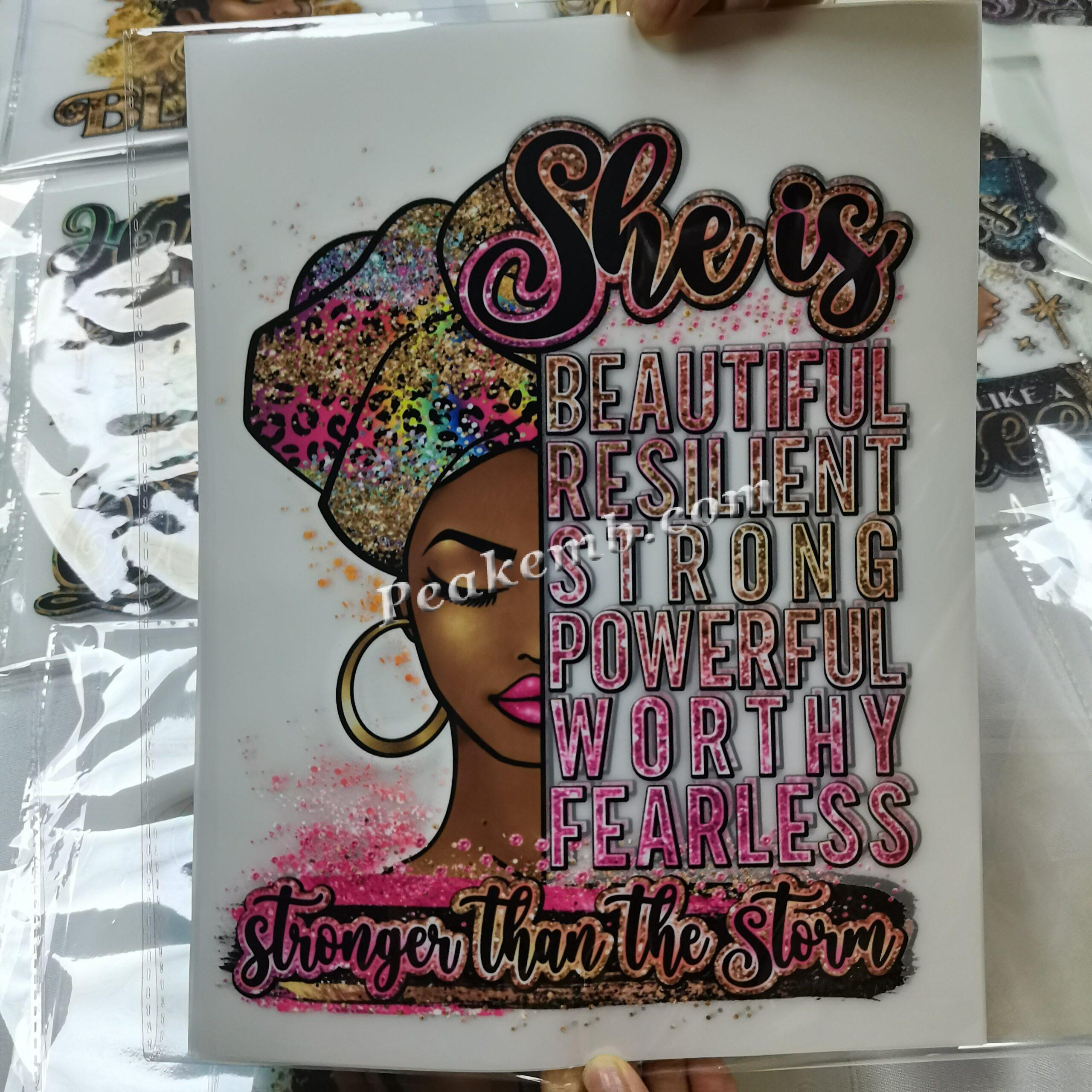 Black Women Patch On Clothing Iron On Transfers Patch African Lady Thermal Sticker DIY Black Queen Melanin Heat Transfer Decals 3 Black Women Patch On Clothing Iron On Transfers Patch African Lady Thermal Sticker DIY Black Queen Melanin Heat Transfer Decals