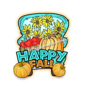 Prints Happy Fall Pumpkin Truck Hea &hellip;
