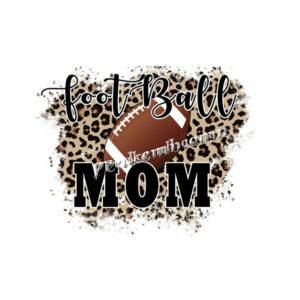 Football Mom Sublimation Leopard Fo &hellip;