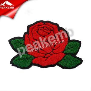 Custom Iron on Embroidery Patch Ros &hellip;