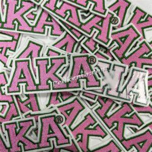 large stock Greek Letter Patch Iron &hellip;
