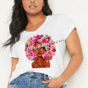Hotfix Flower Afro Girl Heat Press  &hellip;
