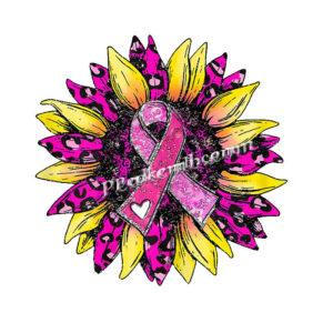 Women Wear Pink Ribbon Design Print &hellip;