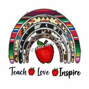 Hotfix Teach Love Inspire Printed H &hellip;