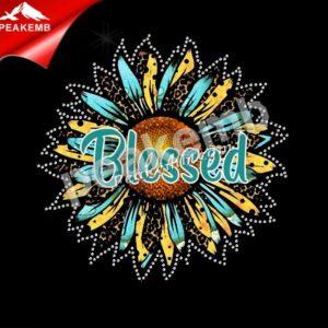 Custom Printing Rhinestone Blessed  &hellip;