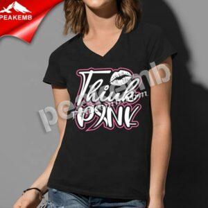 Printing T-shirt Design Think Pink  &hellip;