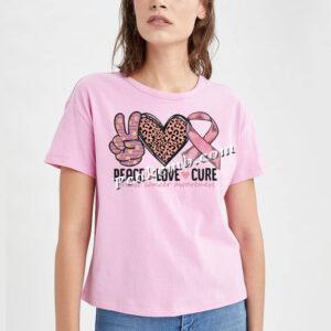 peace love cure ribbon Heat Vinyl t &hellip;
