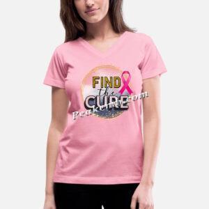 find the cure & ribbon Heat Vin &hellip;