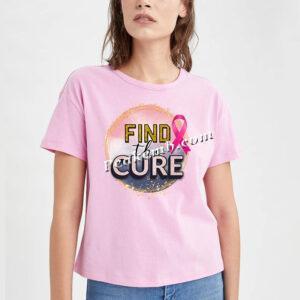 find the cure & ribbon Heat Vin …