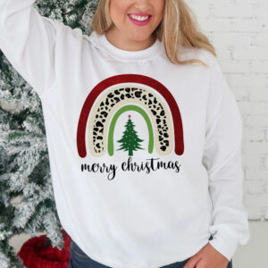 Printed Arched Merry Christmas prin …
