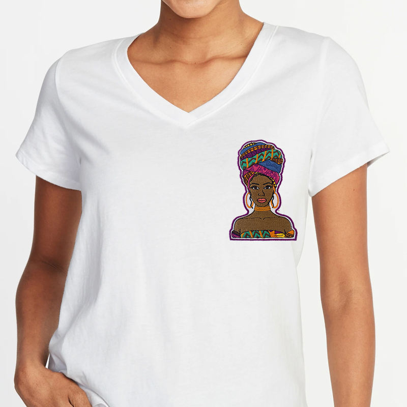 #wholesale Custom Embroidery Chenille Patch African Girl Iron On Black Girl Magic Design 3 #wholesale Custom Embroidery Chenille Patch African Girl Iron On Black Girl Magic Design