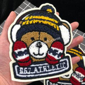 Bear embroidery cloth stickers comp …