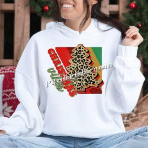 Iron on Christmas Vibes Leopard Chr &hellip;
