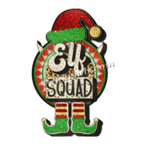 Christmas Elf Squad DTF Transfers C …