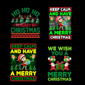 Custom Printed Merry Christmas Prin &hellip;