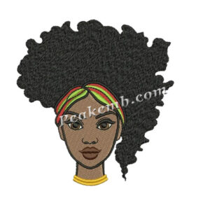 Black History Custom Patches Afro G …