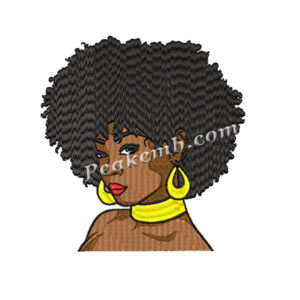 Embroidery Black Girl Patches Embro …