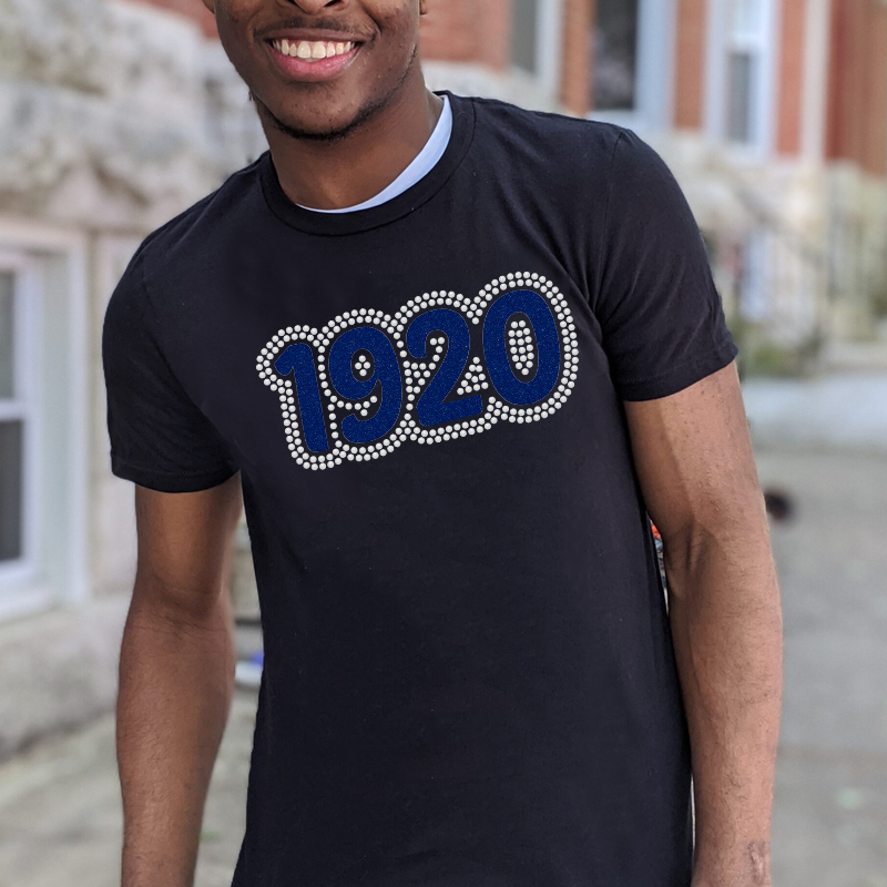 Wholesale (Zeta Phi Beta) 1920 pearl t shirt iron on heat transfers 5 Wholesale (Zeta Phi Beta) 1920 pearl t shirt iron on heat transfers - Image 3