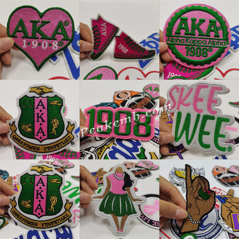 #wholesale All Groups Greek Letters Chenille Patches /Greek Alphabet Patches /Heat Applied Fraternity Sorority Greek Letters Patches 4 #wholesale All Groups Greek Letters Chenille Patches /Greek Alphabet Patches /Heat Applied Fraternity Sorority Greek Letters Patches - Image 2