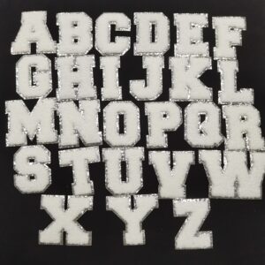 wholesale White Glitter Letter Chen &hellip;