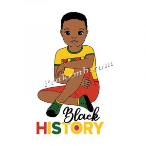 wholesale Black History Boy Iron on …
