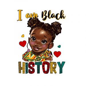 Printed T shirt Black History Month …