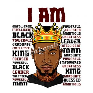 New Designs I Am Black Man Printabl …