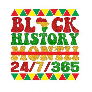 Custom Black History Heat Transfer  …