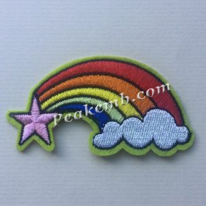 hot sale  Rainbow Customize Embroid …