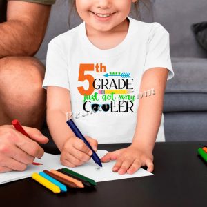 Back school cooler 5th grade DTF ir &hellip;