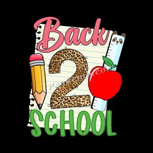 Back to school 2nd cute design dtf  …