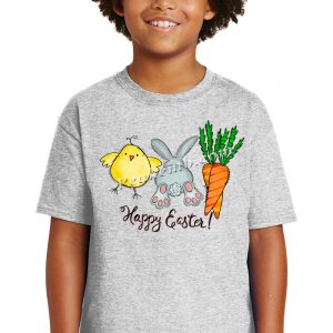 Chick Bunny Carrot Happy Easter Day &hellip;